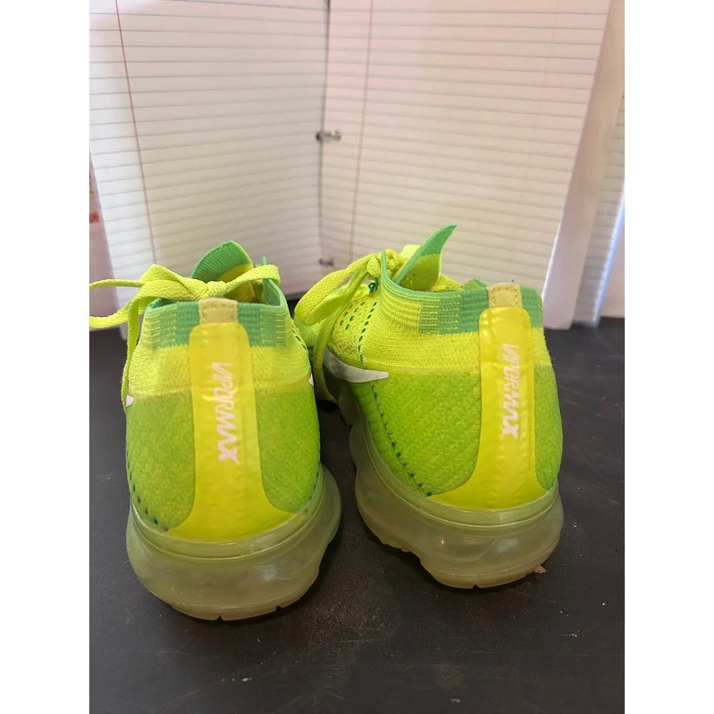 Nike Air VaporMax Flyknit 2 Men's Volt Neon‎ Running Shoes Size 10